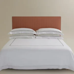 Linen Set Percale 500 Oxford Charcoal Cording