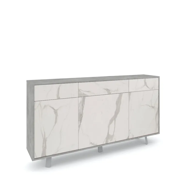 Credenza 3 ante/3 cassetti VILINUS