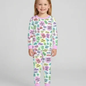 Mom & Baby Daily Affirmation Bamboo Two Piece Long Sleeve Pajama Set