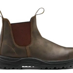 Blundstone #196 Brown Leather Safety-Boots