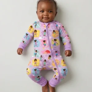 African American Girl I Am Loved Bamboo Convertible Zippy