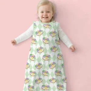 Mardi Gras Donut Bamboo Sleep Bag