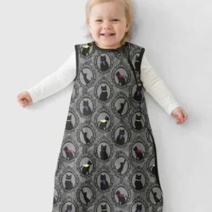 Midnight Cat Parade Bamboo Sleep Bag