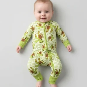 Custom Name Version Father and Son Turtle Bamboo Convertible Zippy
