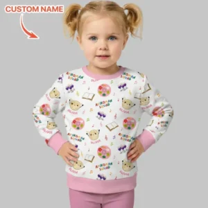 Custom Name Passover Afikoman Squad Bamboo Crewneck Sweatshirt