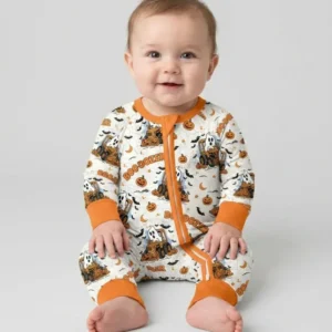 Boo-dozer Halloween Bamboo Convertible Zippy
