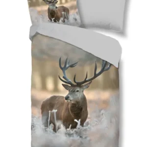 Guten Morgen Flanellen Duvet Cover "Michel" - Multi - Rits