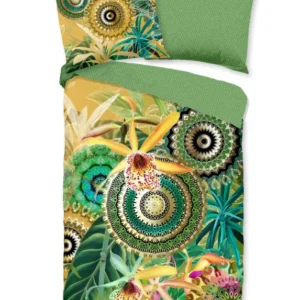 Hip Satin Duvet Cover "Yissa" - Multi - Rits