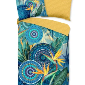 Hip Satin Duvet Cover "Novia" - Multi - Rits