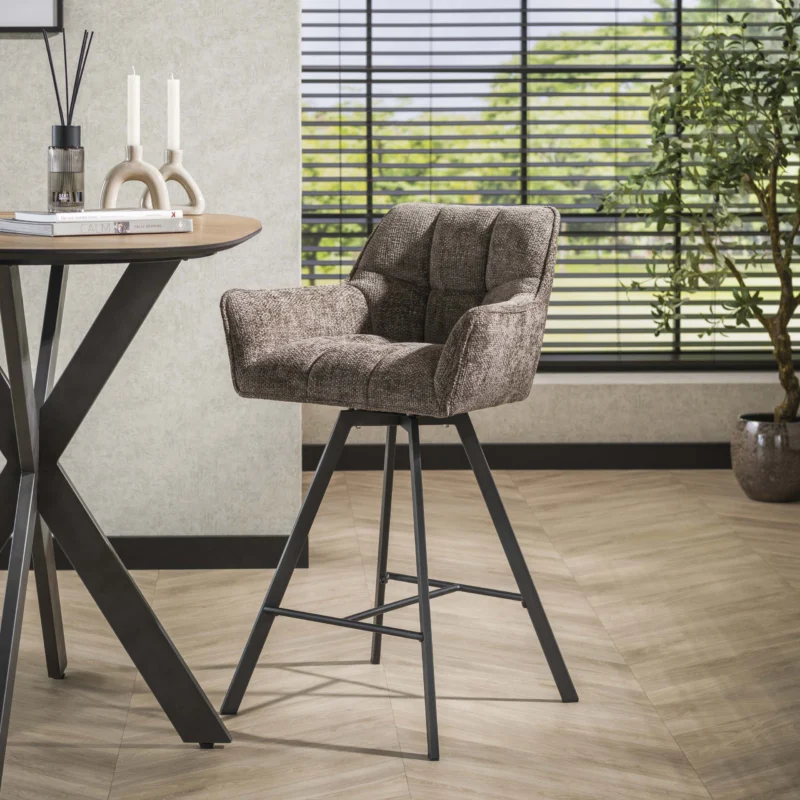 Barstuhl Raster drehbar 2-er Pack