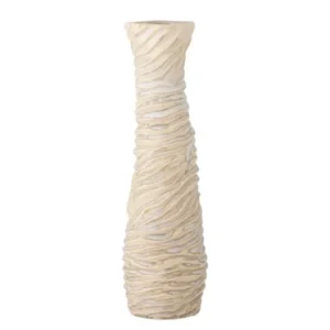 Vase „Naturaza“ – helles Steingut