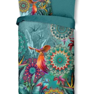 HIP Satin-Bettwäsche "Lovise" – Tropisches Mandala