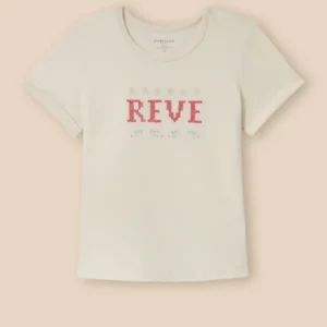T-Shirt mit Stickerei – Bio-Baumwolle