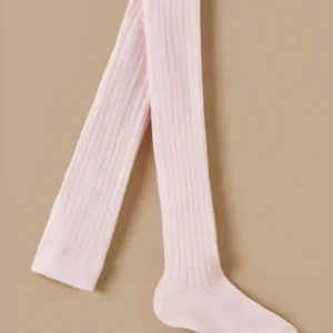 Mädchen-Strumpfhose aus Rippstrick