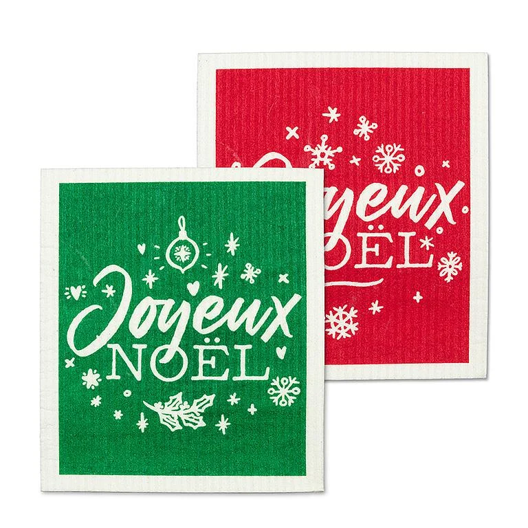 The Amazing Swedish Dishcloth Joyeux Noel