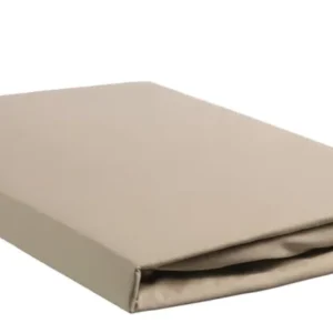 Beddinghouse Topper Spannbettlaken - Perkal Baumwolle - Sand
