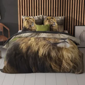 Bettwäsche Lion Mind Bettbezug mit Kissenbezug