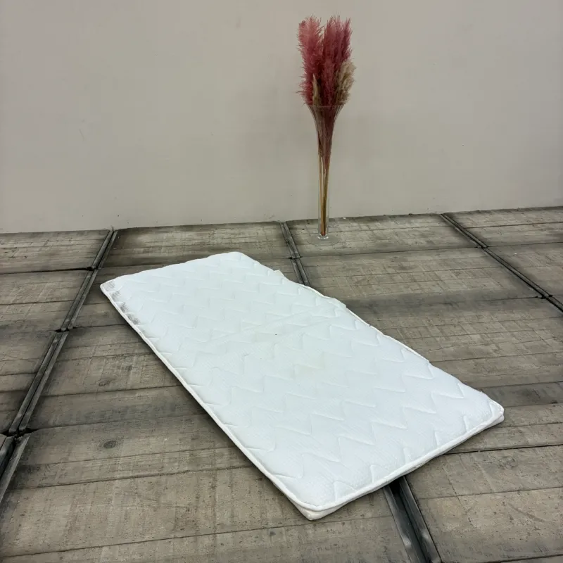 Matratzentopper 90x200 Topper Auflage Bett-Topper Weiß Textil Gebraucht