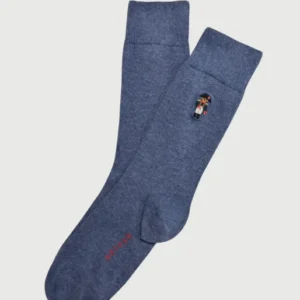 Chaussettes Napoléours homme bleu 1