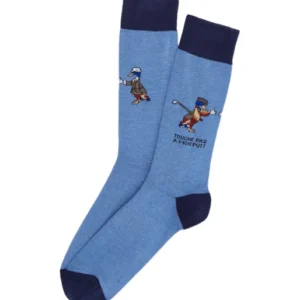 Chaussettes Homme Golf Bleu Jean 1