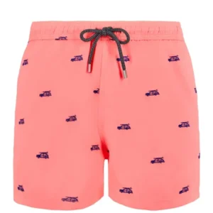 Short de bain motif Californie Rose 8