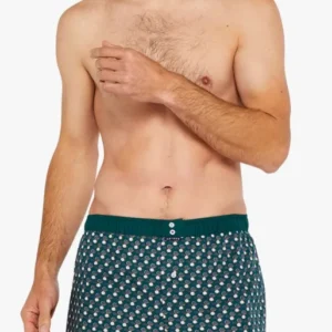Caleçon avec suspensoir Homme Le Club n°1074 Vert 1