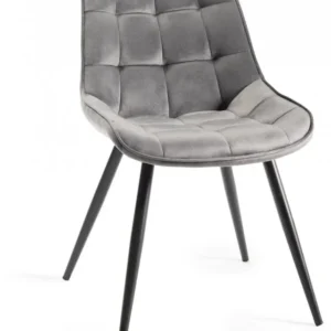 Tuffted Accent Chair Storm Cloud Grey