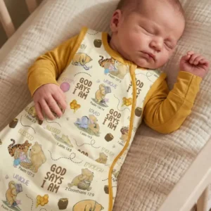 God Says I Am Little Blessings Bamboo Sleep Bag