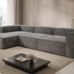 Designer Ecksofa Lesley in Cord