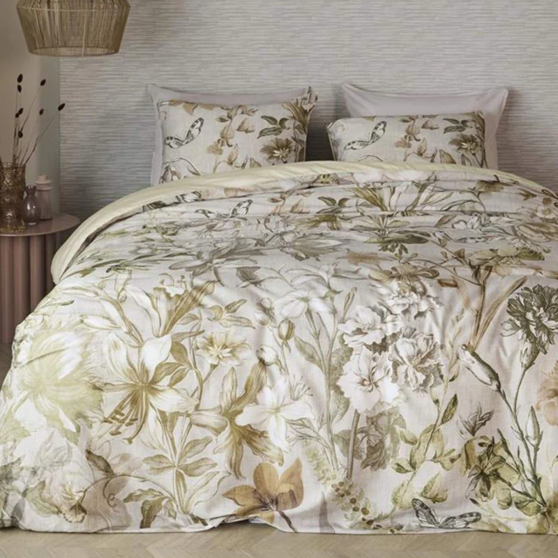 Bedding House Bronte Natural Mako-Satin Bettwäsche