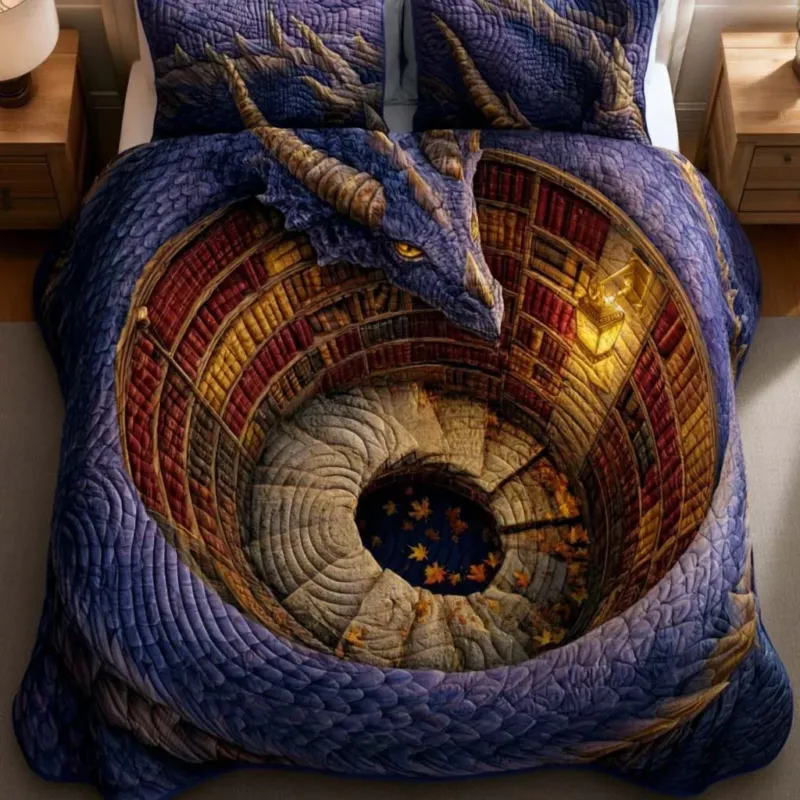 Book Dreams Bamboo Quilt Bedding Set