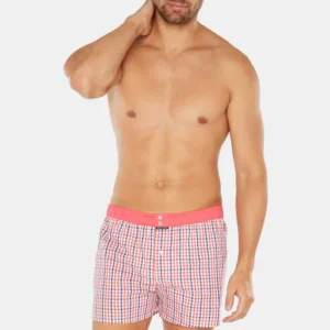 Caleçon avec suspensoir Homme Le Club n°960 Rouge 1
