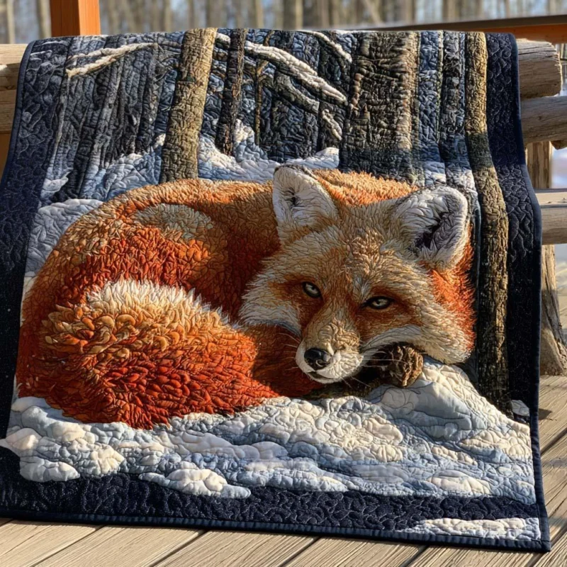 Fox Trails Bamboo Quilt Blanket