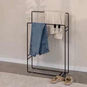 Garderobe/Handtuchhalter Delaya – Minimalistisches Design aus Metall