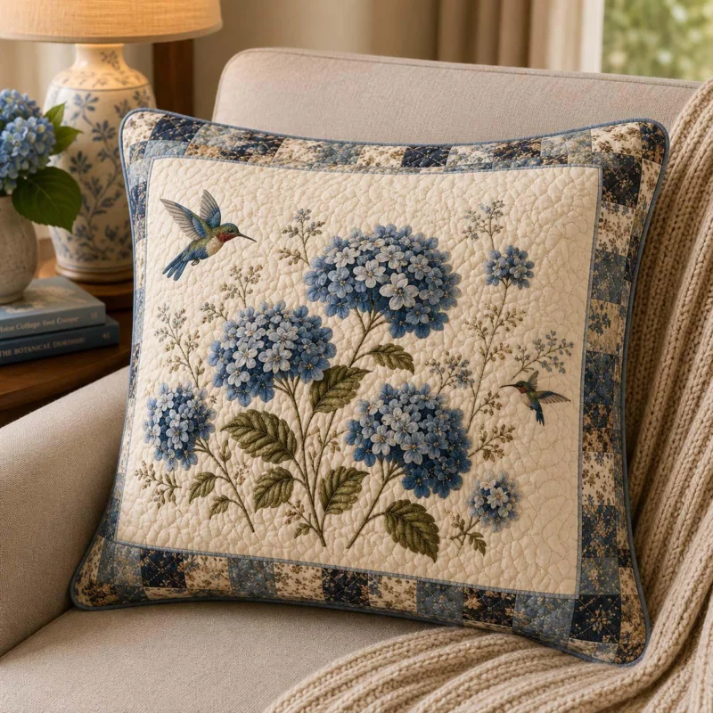 Humming Glow Bamboo Quilt Pillow Case