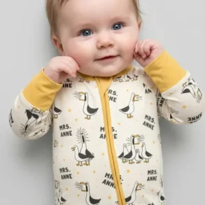 Custom Funny Seagulls Teacher Bamboo Convertible Zippy
