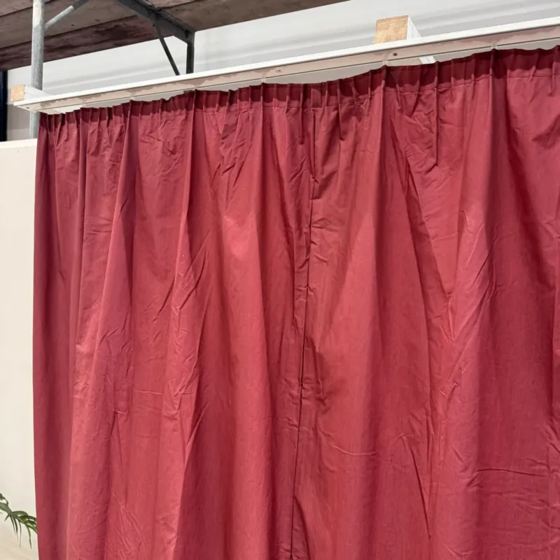 Gardine Altrot 100x250 Verdunkler Vorhang Gebraucht