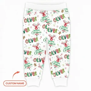 Custom Name "Whimsical Little Things" Bamboo Jogger