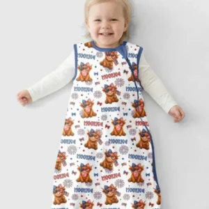 Moo-Rica Cowgirl Bamboo Sleep Bag