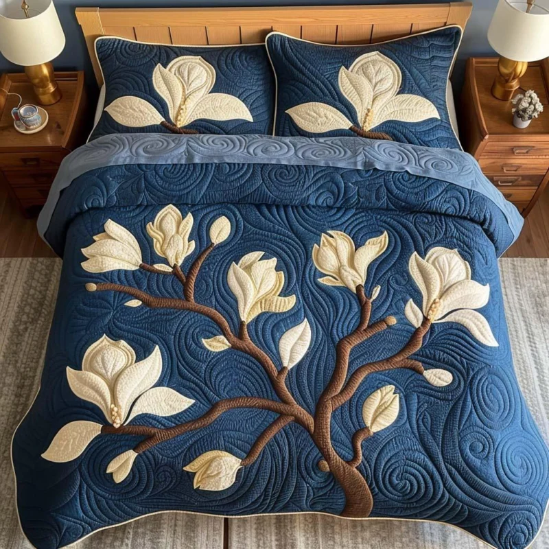 Magnolia Breeze Bamboo Quilt Bedding Set