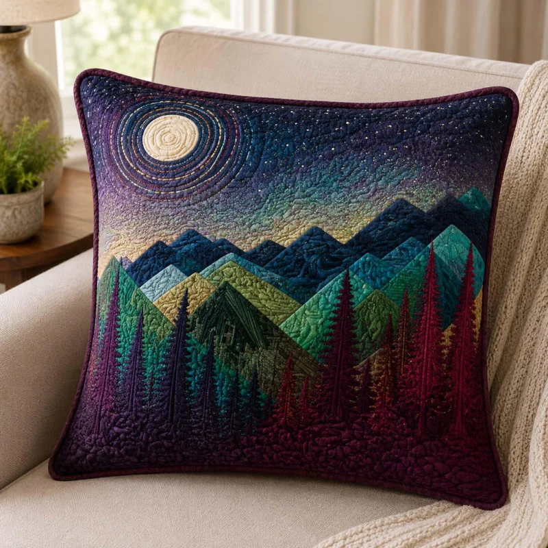 Nature Trail Bamboo Quilt Pillow Case