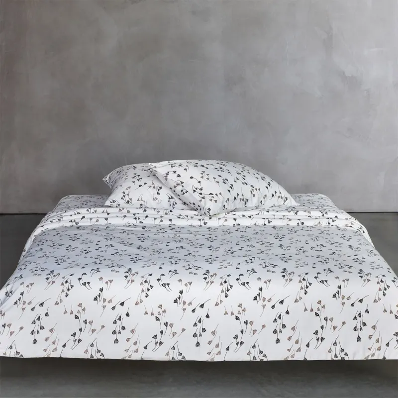 Bettwäsche Set Valerian Beige 135/200cm & 80/80cm
