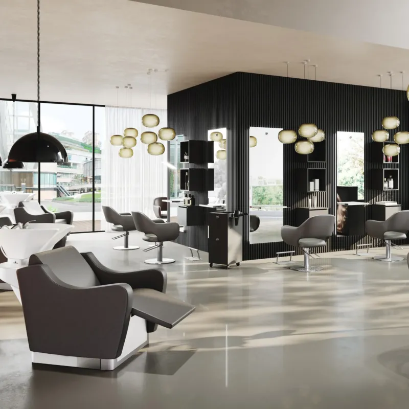 Salondesign24 Friseurausstattung Paketangebot Bubble