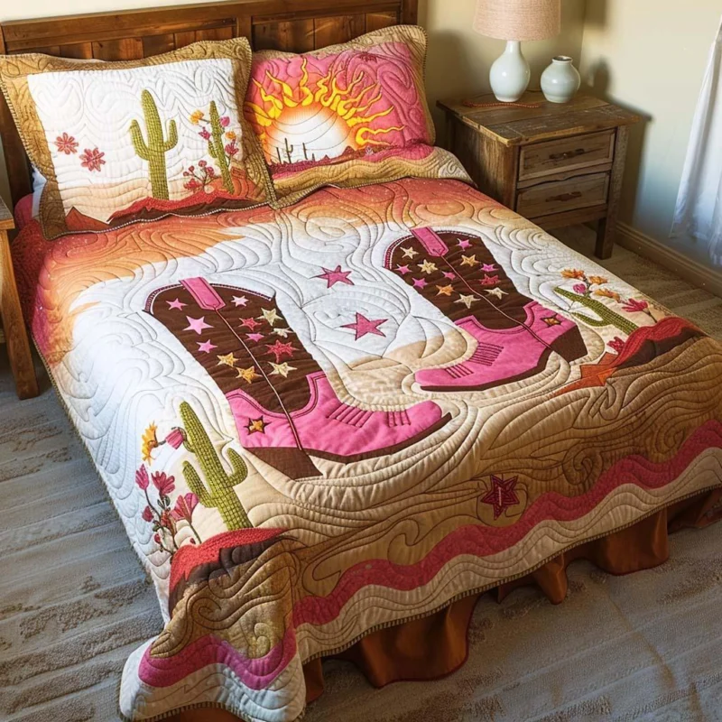 Rustic Trails Bamboo Quilt Bedding Set