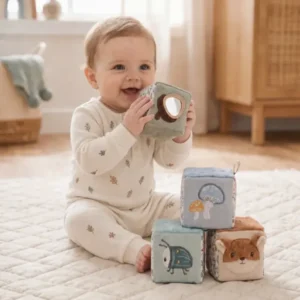 Forest Friends Soft Activity Cube Set