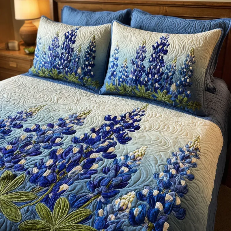 Spring Meadow Bamboo Quilt Bedding Set