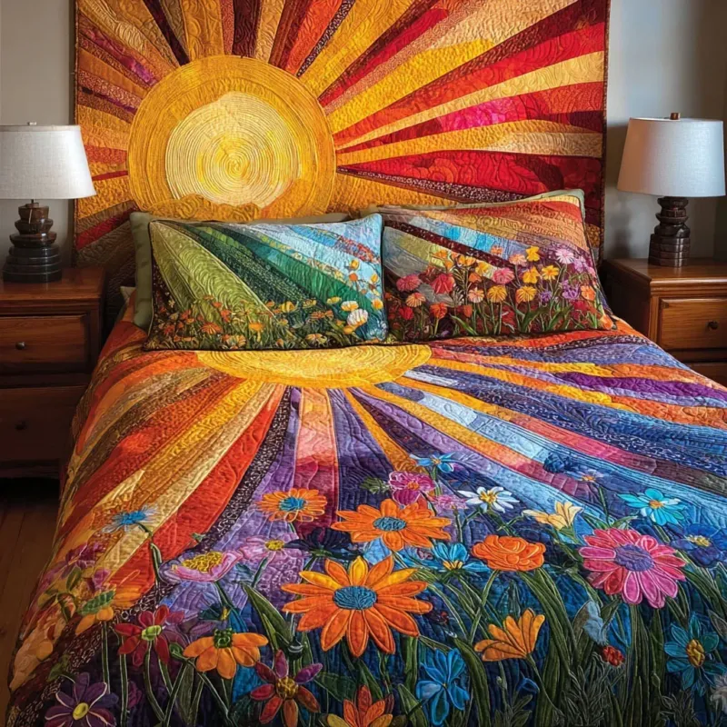 Sunlit Dream Bamboo Quilt Bedding Set