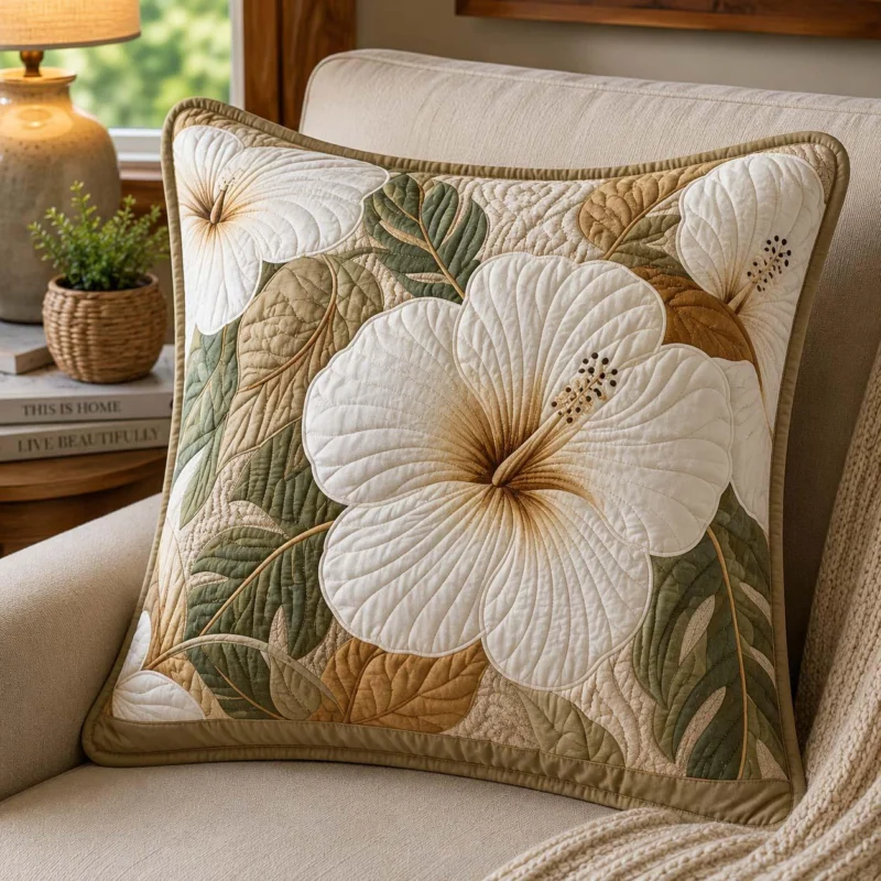 Tropical Escape Bamboo Quilt Pillow Case