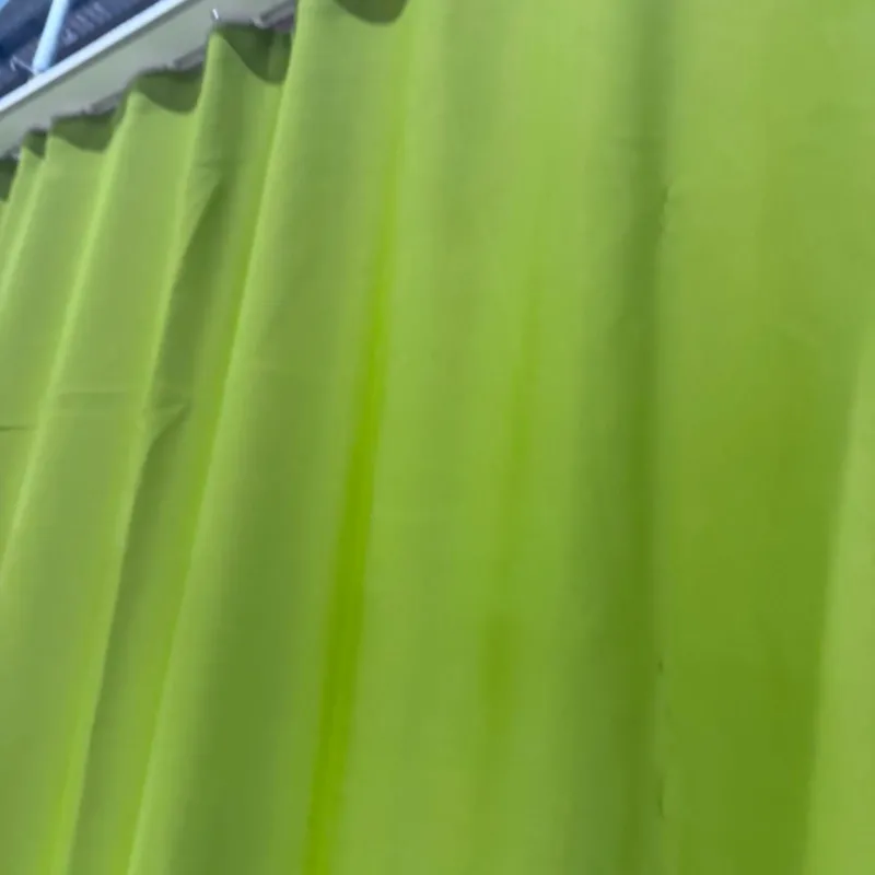 Gardine grün Satin 200x280 Verdunkler Vorhang Gebraucht