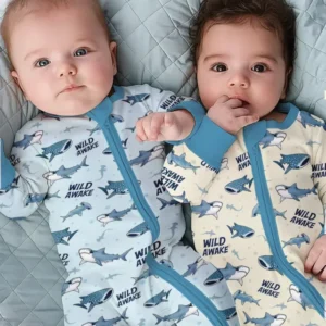 Wide Awake Matching Daddy & Me Bamboo Convertible Zippy